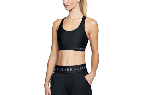 Biustonosz sportowy Under Armour ARMOUR MID KEHOLE Black